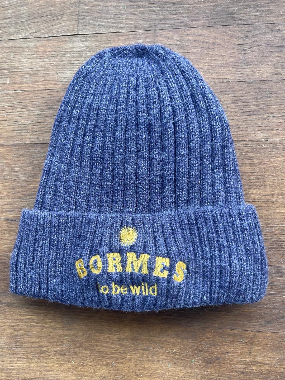 Bonnet en 3 couleurs Varsity Bormes to be Wild, Restez au chaud. Restez sauvage.