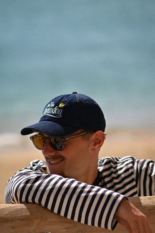 La Casquette DO YOU DO YOU LAVANDOU Denim Foncé
