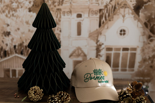 Bormes to be Wild – Mimosa au SensCaché (Manuscrite décalée) Brodée