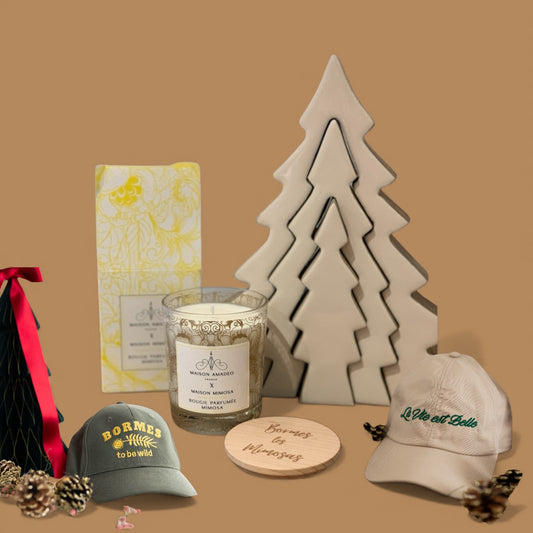Bougie Parfumée Maison Amadeo x Mimosa : MAISON MIMOSA